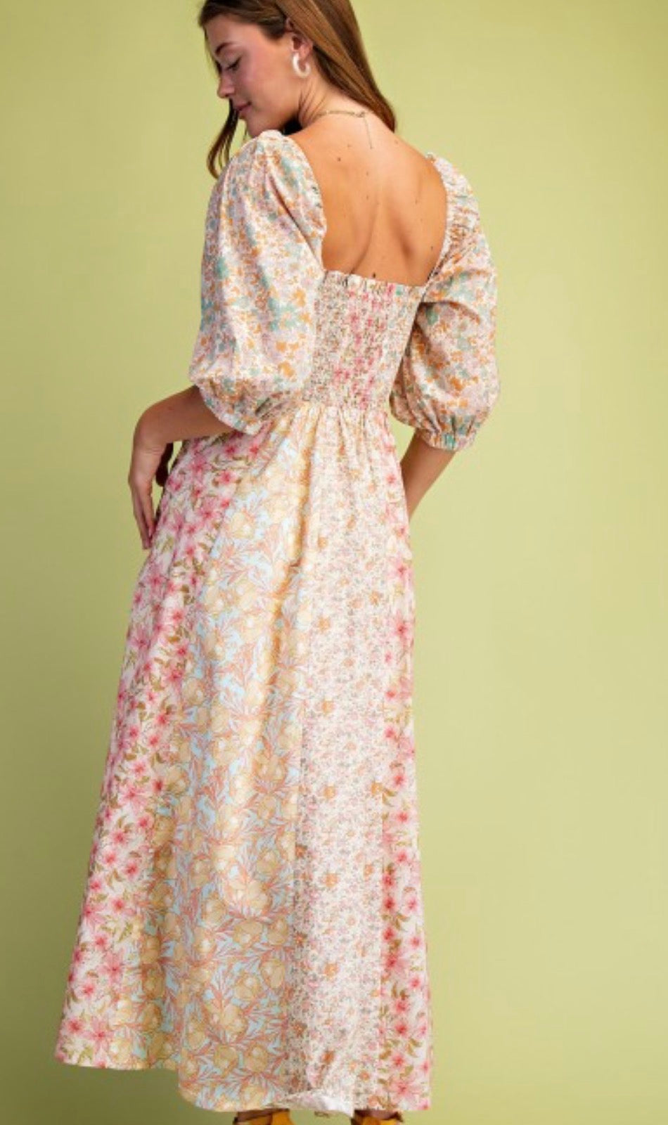Rose spring dress 🌷