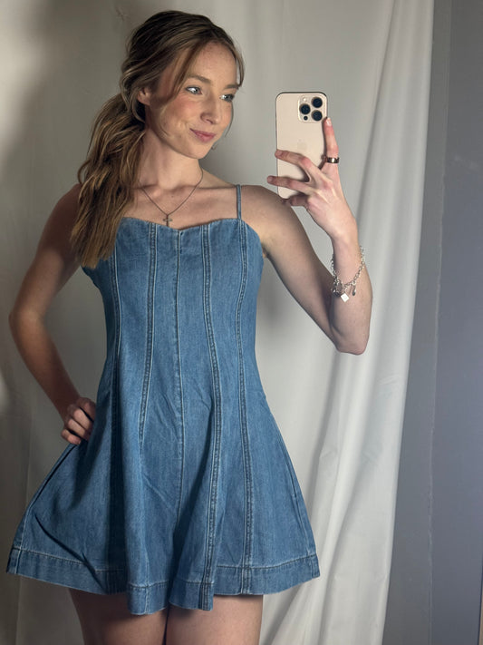 The Denim Daydream Romper