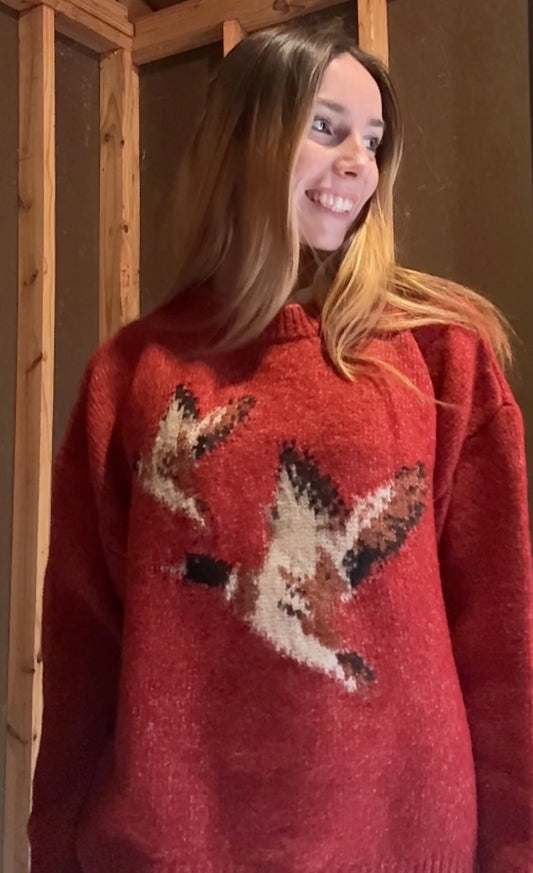 Rose duck sweater 🦆