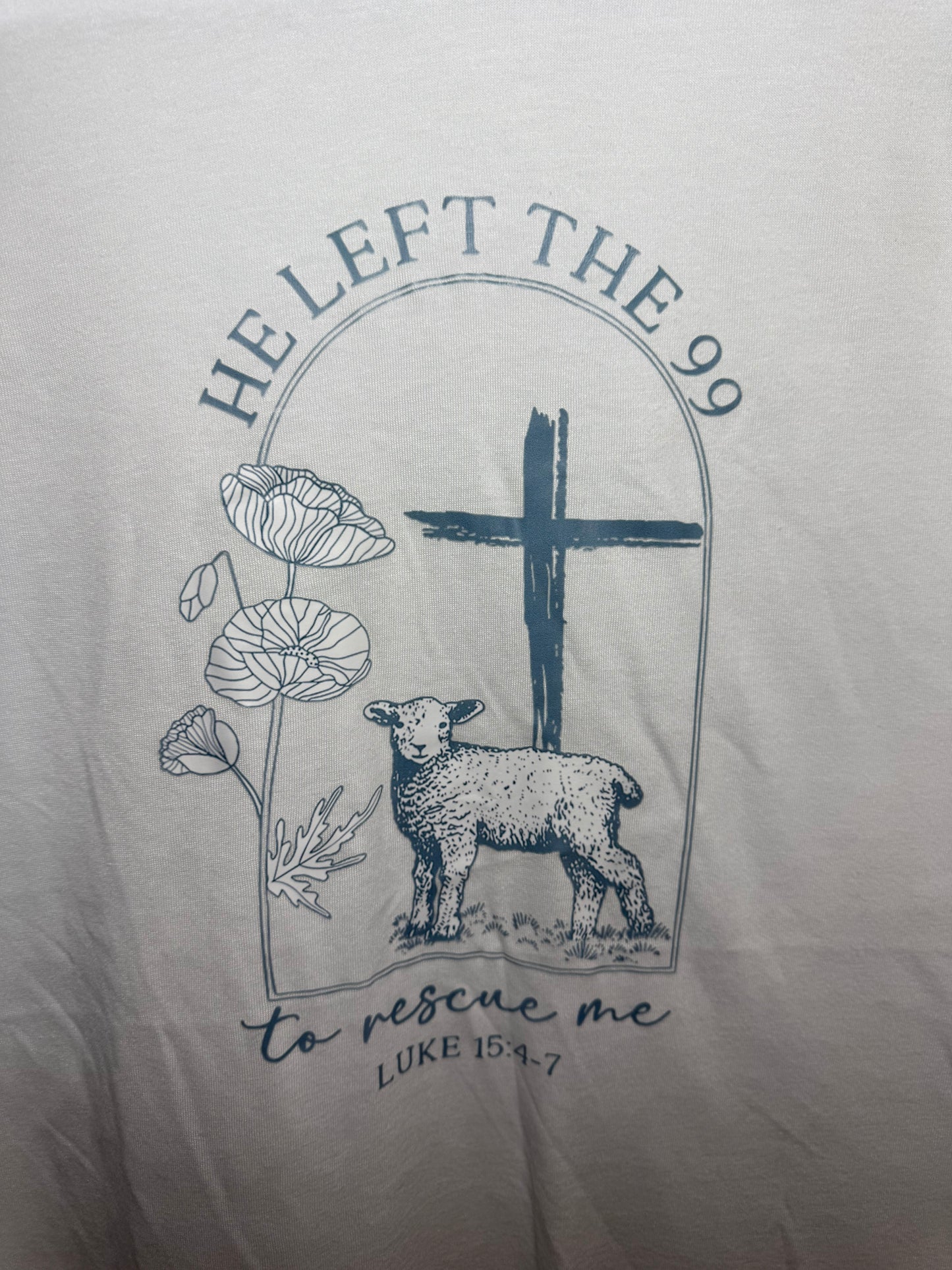 He left the 99 to find the one 🤍