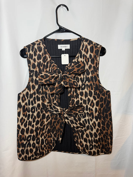 Kate cheetah vest