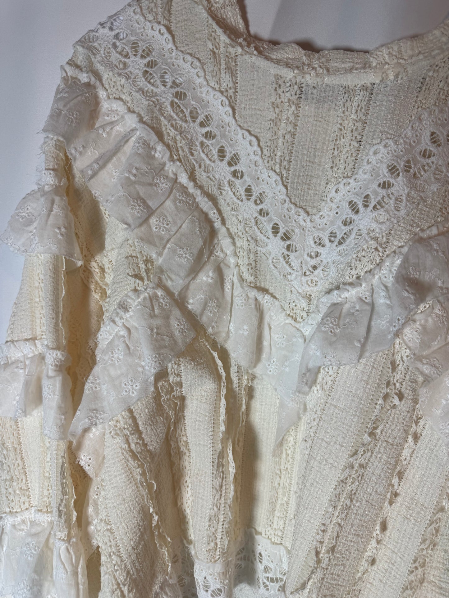 Ivory Lace Blouse